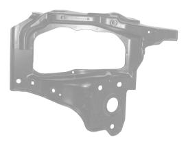 VAUNER 109162580 - OPEL CORSA 2000-*MASCARA FARO DCH