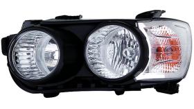 IPARLUX 11232801 - FARO.IZQ.ELC/MOT.BISEL NEGROH1+H7 DAEWOO-CHEVROLET AVEO SEDA