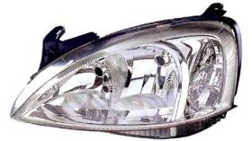 IPARLUX 11531303 - FARO I-H7+H7-TRANSP.-EL-T.VALEO OPEL  CORSA C  (00->03)