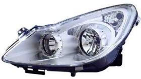IPARLUX 11531402 - FARO D.-H7+H1-EL.C/MOT-CROMO OPEL  CORSA D  (06->11)