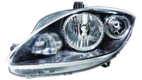 IPARLUX 11854362 - FARO DCH. ELECTRICO NEGRO H7 H1 SEAT  LEON  (09->12)