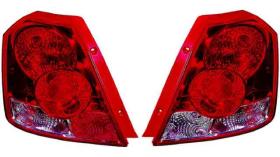 IPARLUX 16232531 - PIL.TRA.I.BLANCO-ROJO DAEWOO-CHEVROLET  KALOS  3P (05->08)