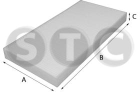 STC T420023 - FILTRO HABITACULO OPEL CORSA 00 201