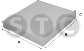 STC T420026 - FILTRO HABITACULO 159 2017