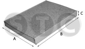 STC T420034 - FILTRO HABITACULO CARBON ACTIVO GOL