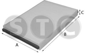 STC T420036 - FILTRO HABITACULO OPEL ASTRA G DELP
