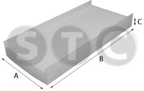 STC T420038 - FILTRO HABITACULO FIAT SCUDO 07 201