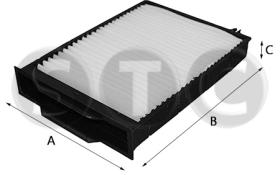 STC T420040 - FILTRO HABITACULO RENAULT MEGANE II