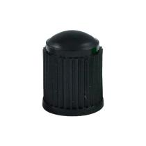 JBM 11902 - SET DE 4 TAPONES DE PLASTICO NEGROS