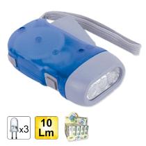 JBM 51446 - LINTERNA DE DINAMO DE 3 LEDS