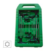 JBM 51959 - SET DE 9 LLAVES TORX EN FORMA DE "T