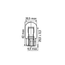 JBM 52369 - LAMPARA OBN 12V 2 POLOS