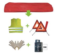 JBM 52777 - KIT EMERGENCIA BOLSA ROJA + MK H4 +