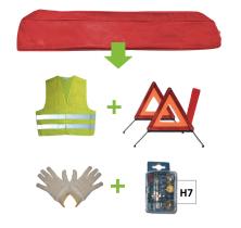 JBM 52778 - KIT EMERGENCIA BOLSA ROJA + MK H7 +