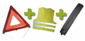 JBM 53093 - KIT EMERGENCIA BOLSA MINI NEGRA +TR