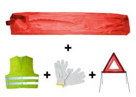 JBM 53172 - KIT EMERGENCIA BOLSA ROJA MINI+TRIA