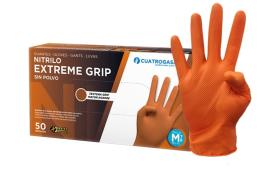 VARIOS GRIPNARANJAM - GUANTE NARANJA GRIP TALLA M