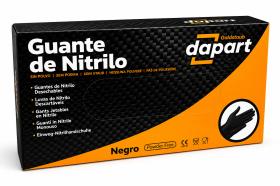 DAPART DPNITR.XL - DAPART GUANTES DE NITRILO 100U 7GR TALLA XL
