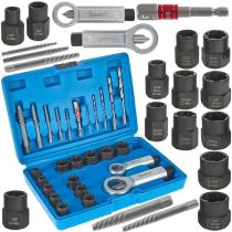 HERRAMIENTAS 990622 - SET EXTRACCION TORNILLOS ,TUERCAS Y ESPARRAGOS